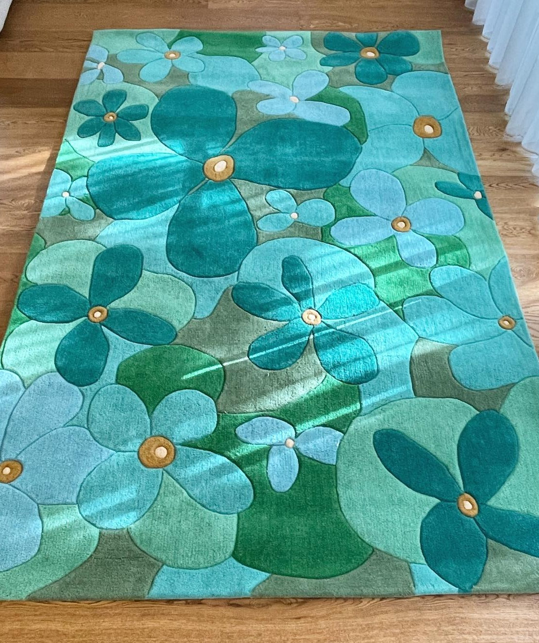 Cartoon Flower Rug