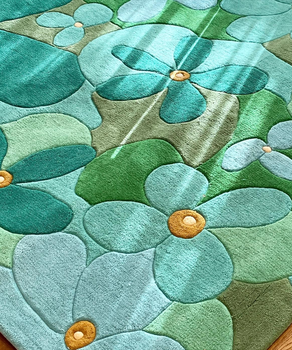 Cartoon Flower Rug
