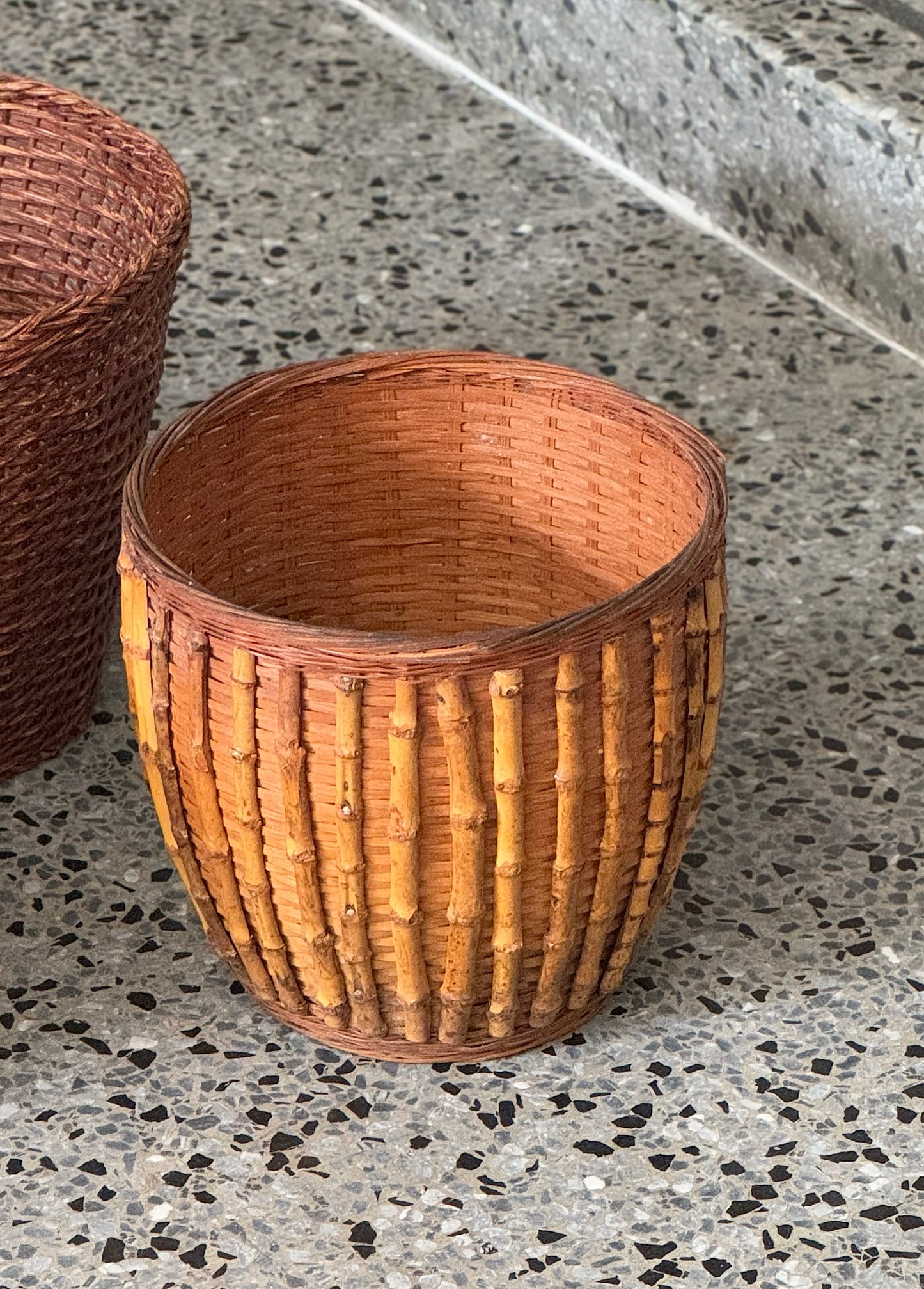 Collection of Vintage Woven Baskets