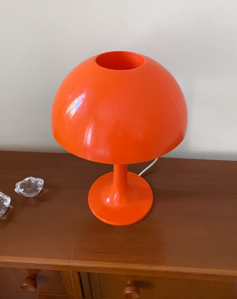 Plastic 70s Mushroom Lamp