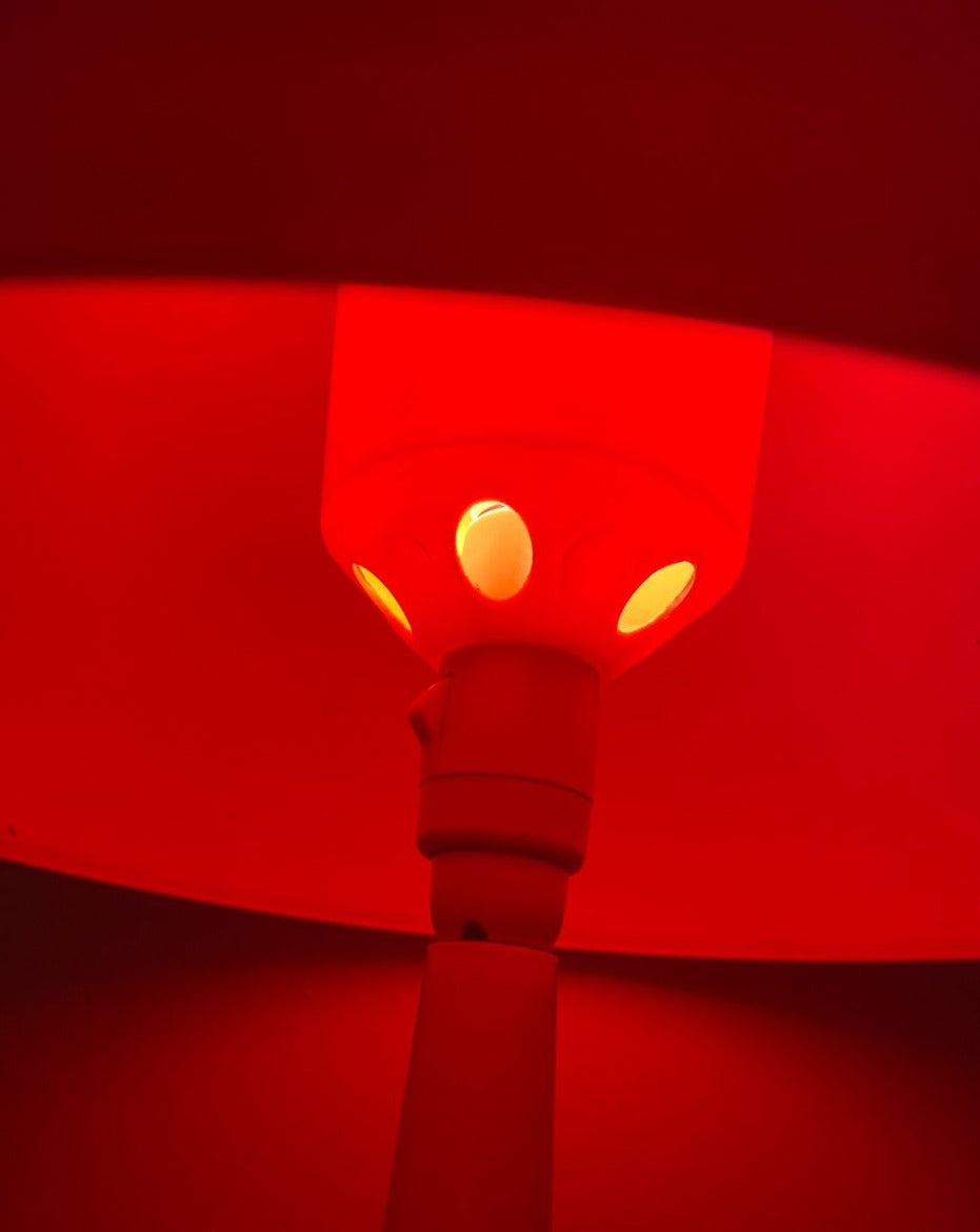 Plastic 70s Mushroom Lamp