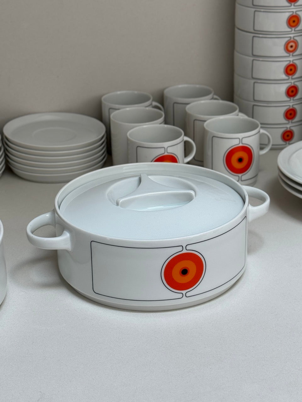 Vintage Thomas Rosenthal Eclipse Partial Dinner Set