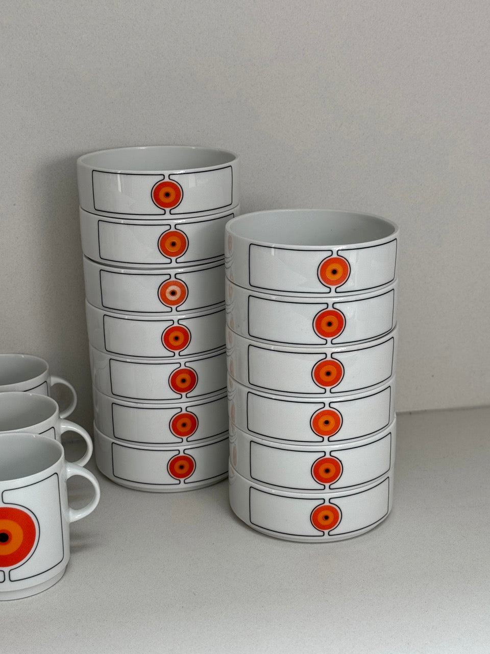 Vintage Thomas Rosenthal Eclipse Partial Dinner Set