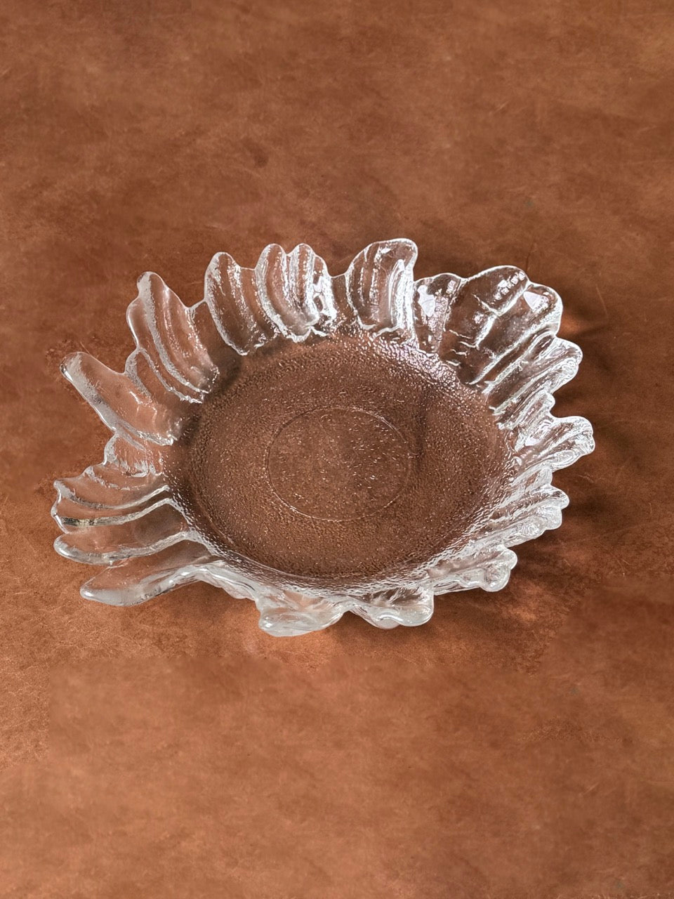 Swedish Crystal Glass Bowl