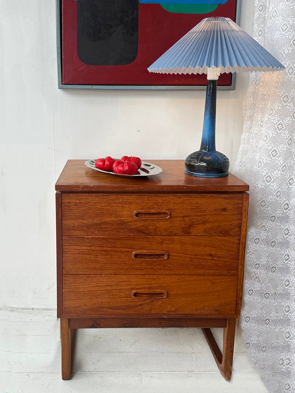 Mid Century Teak Chest of Drawers