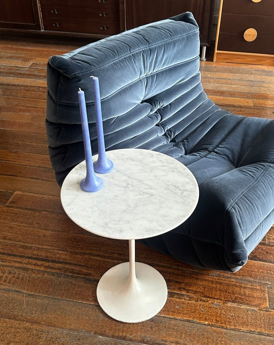 Vintage Marble Tulip Table
