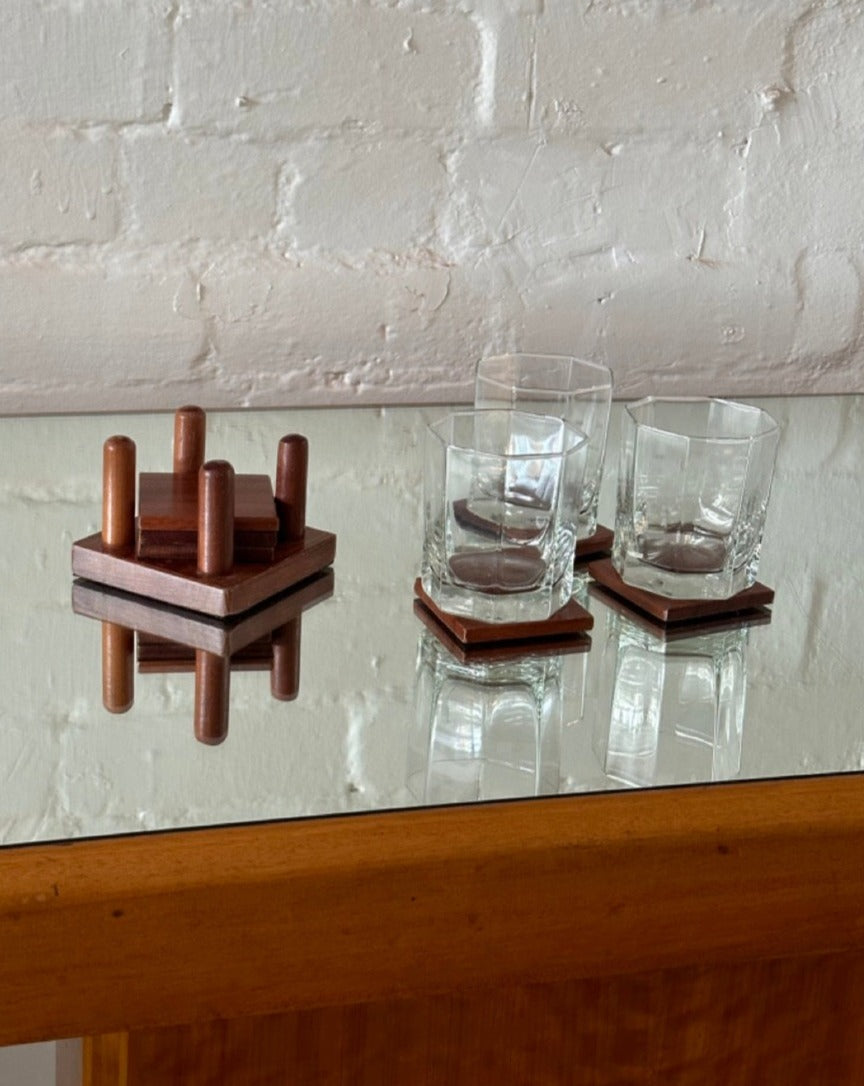 Mid Century Coaster Set