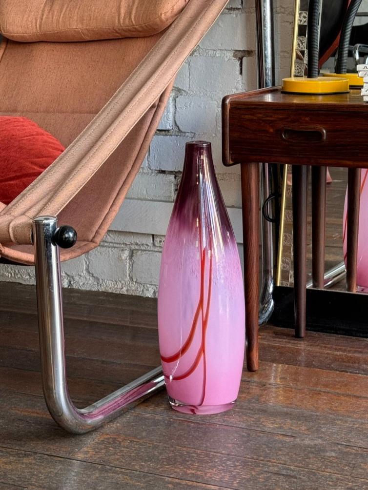 Large Studio Art Glass Vase
