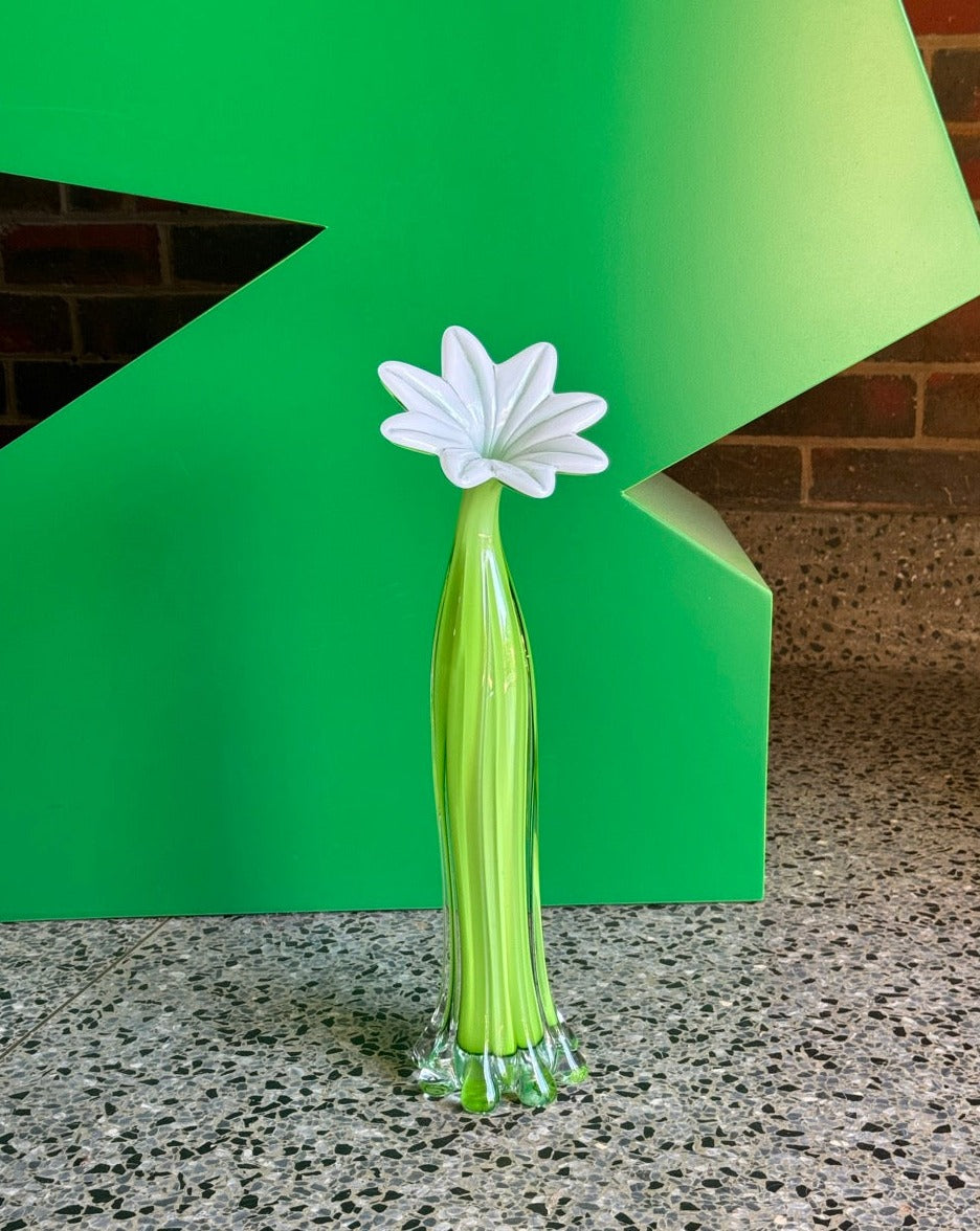 Large Glass Flower Vase