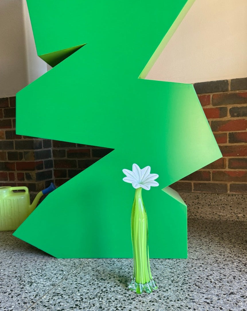 Large Glass Flower Vase