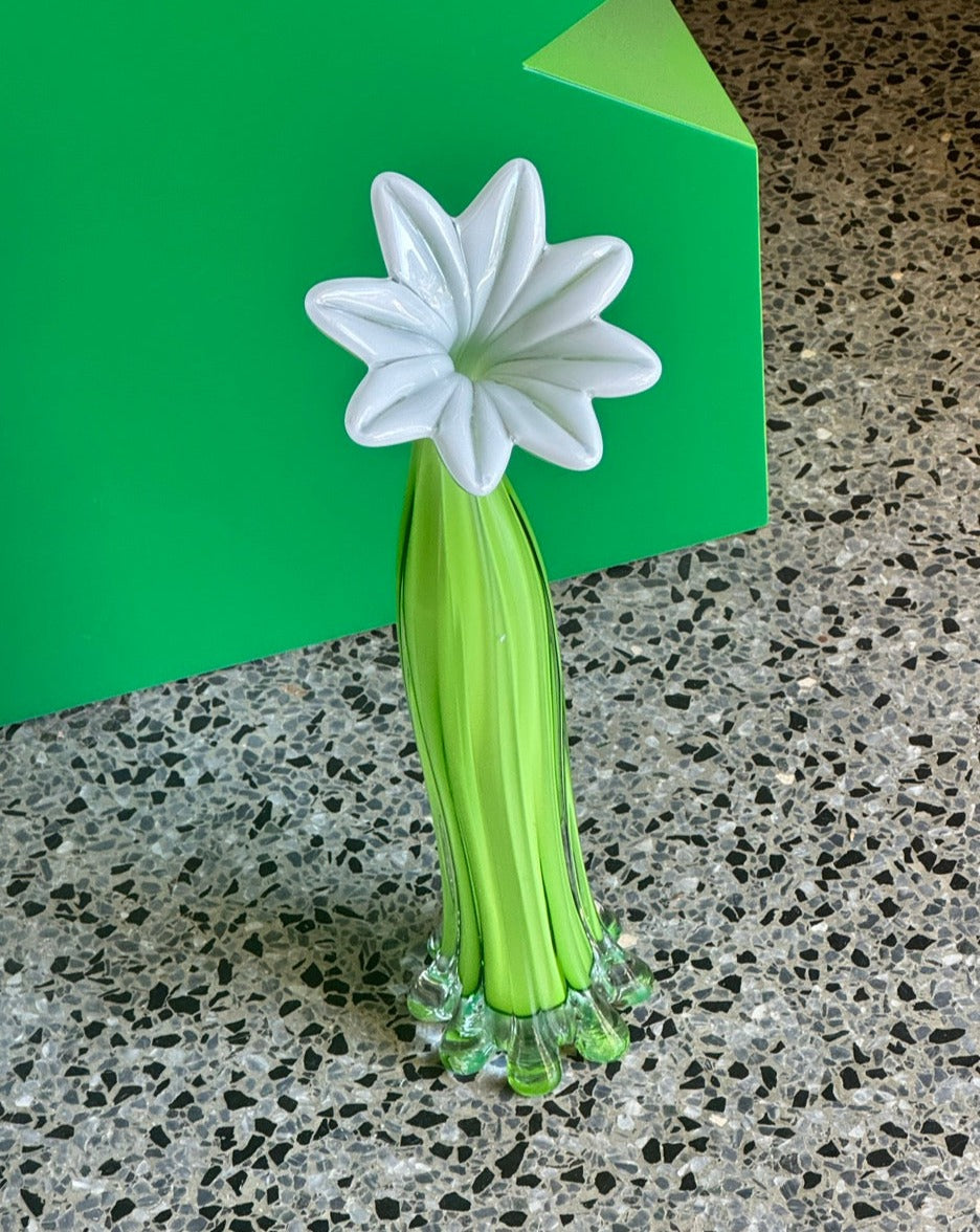 Large Glass Flower Vase