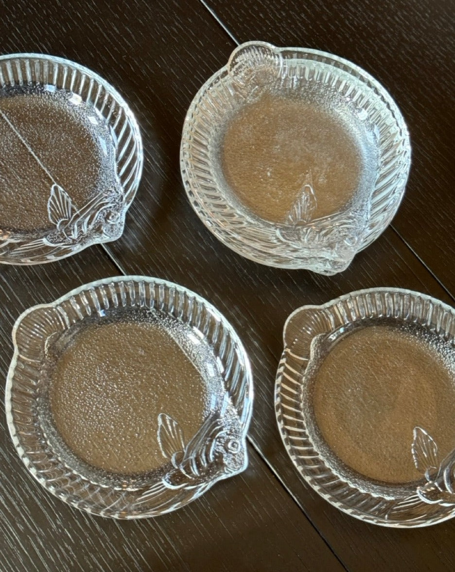 Set of 6 Soga Fish Plates
