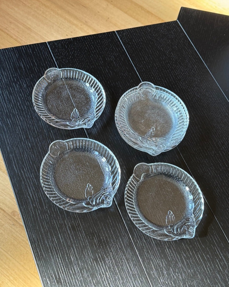 Set of 6 Soga Fish Plates