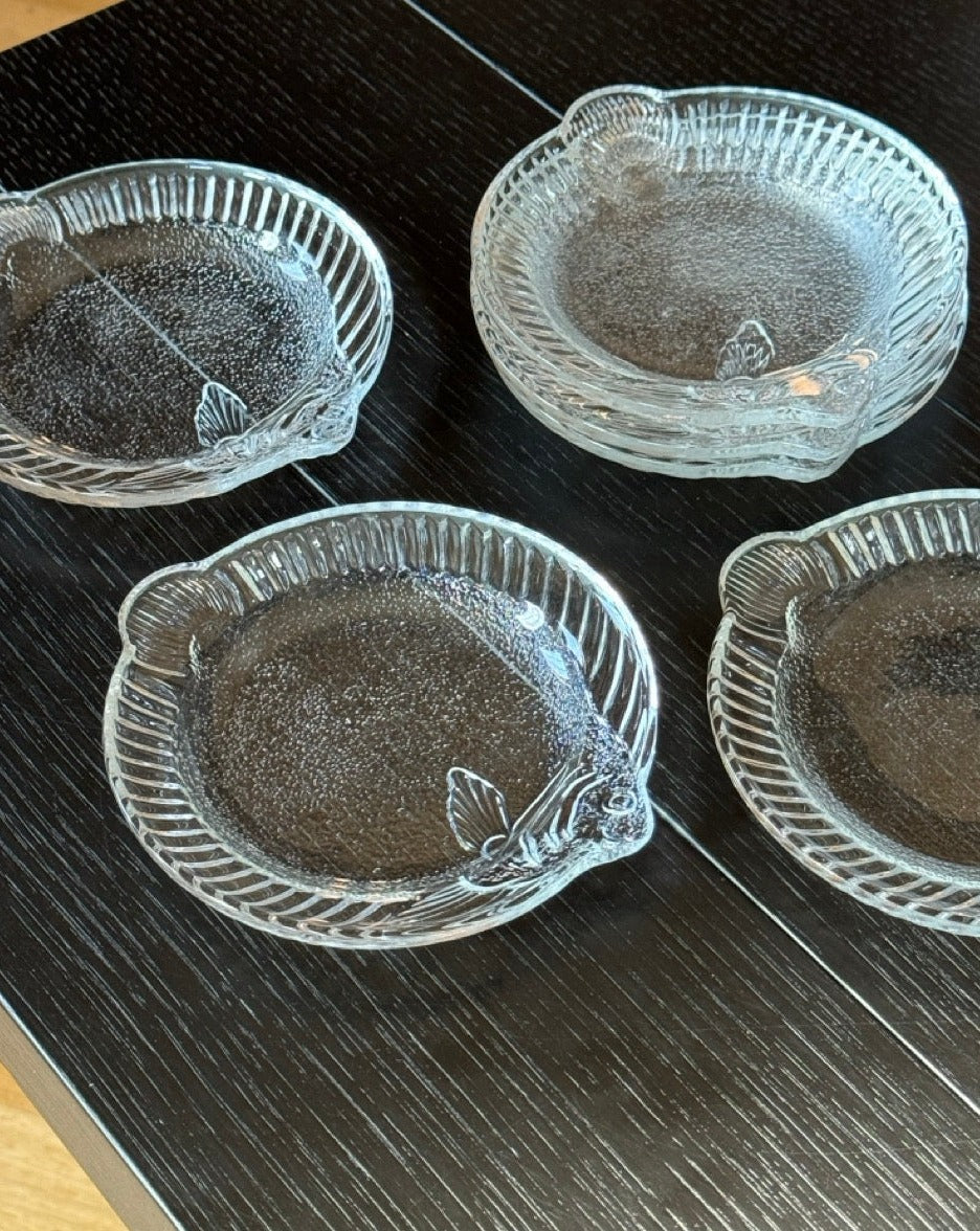 Set of 6 Soga Fish Plates