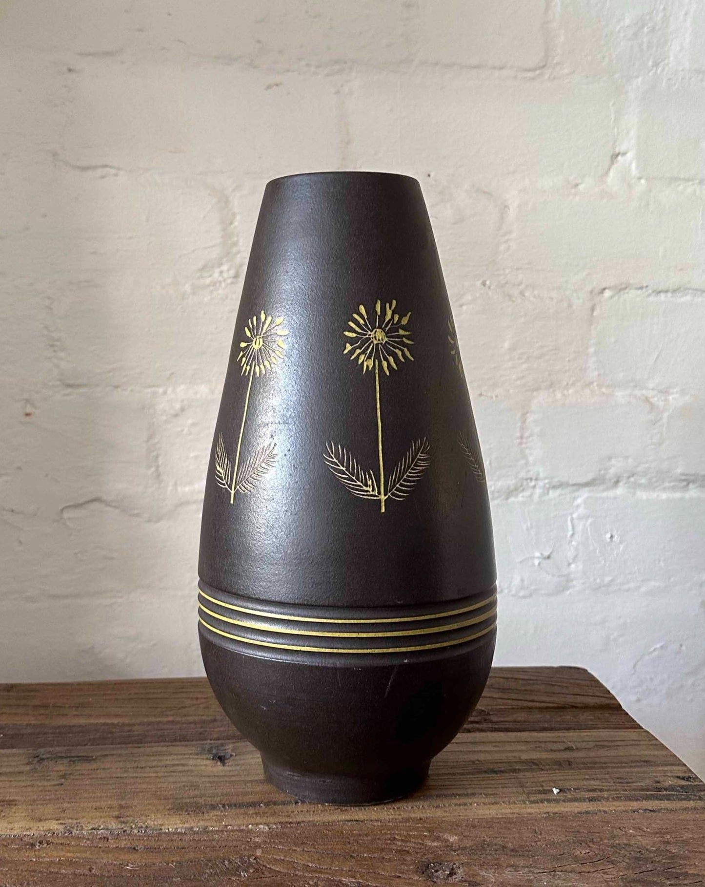 Vintage Pottery Vases by Lapid