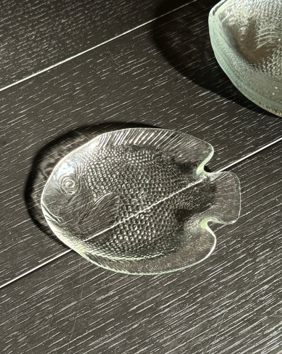Set of 6 Arcoroc Fish Plates