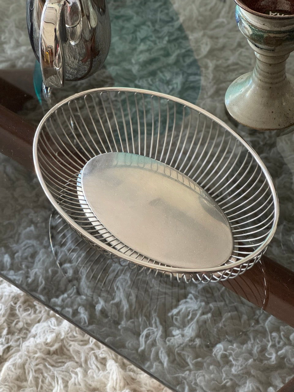 Vintage Alessi 829 Oval Shaped Basket