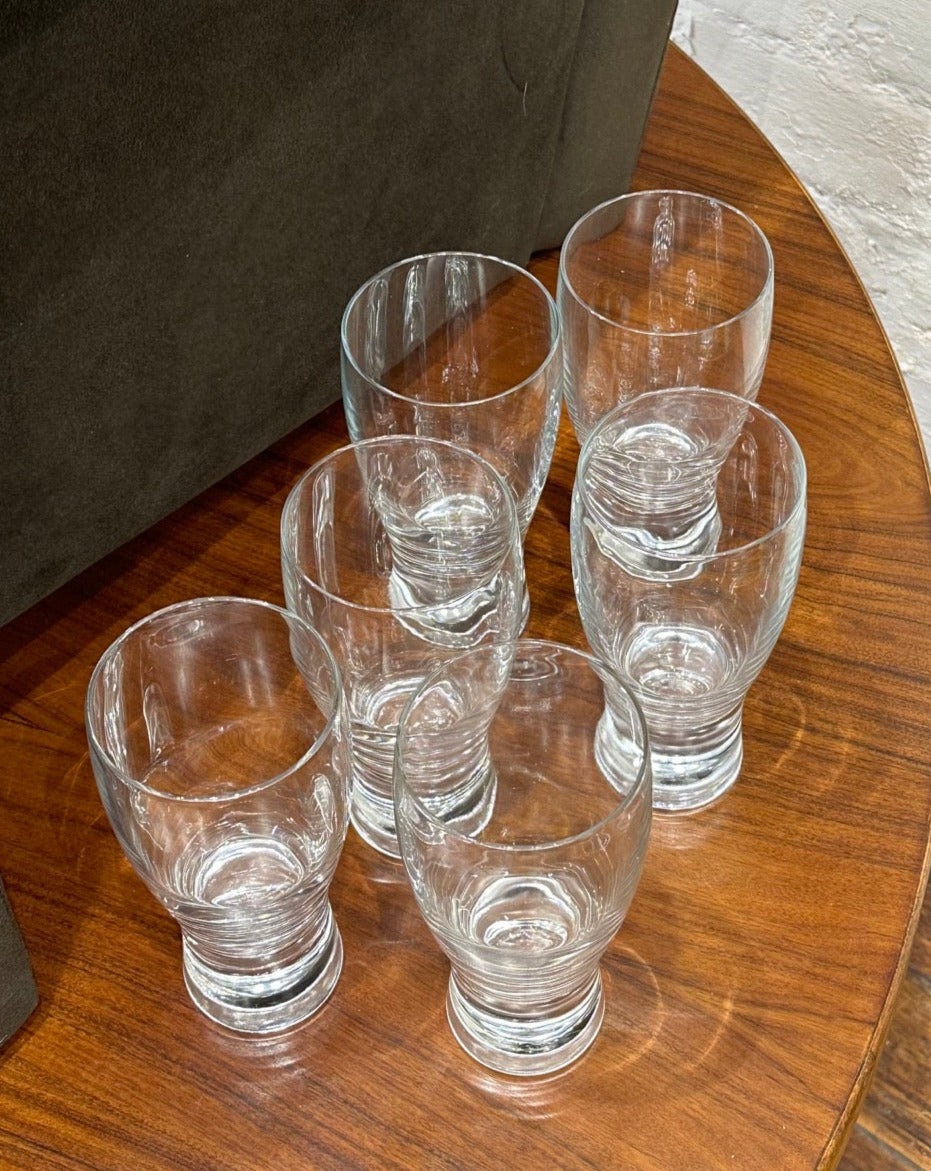 6 Large Glasses