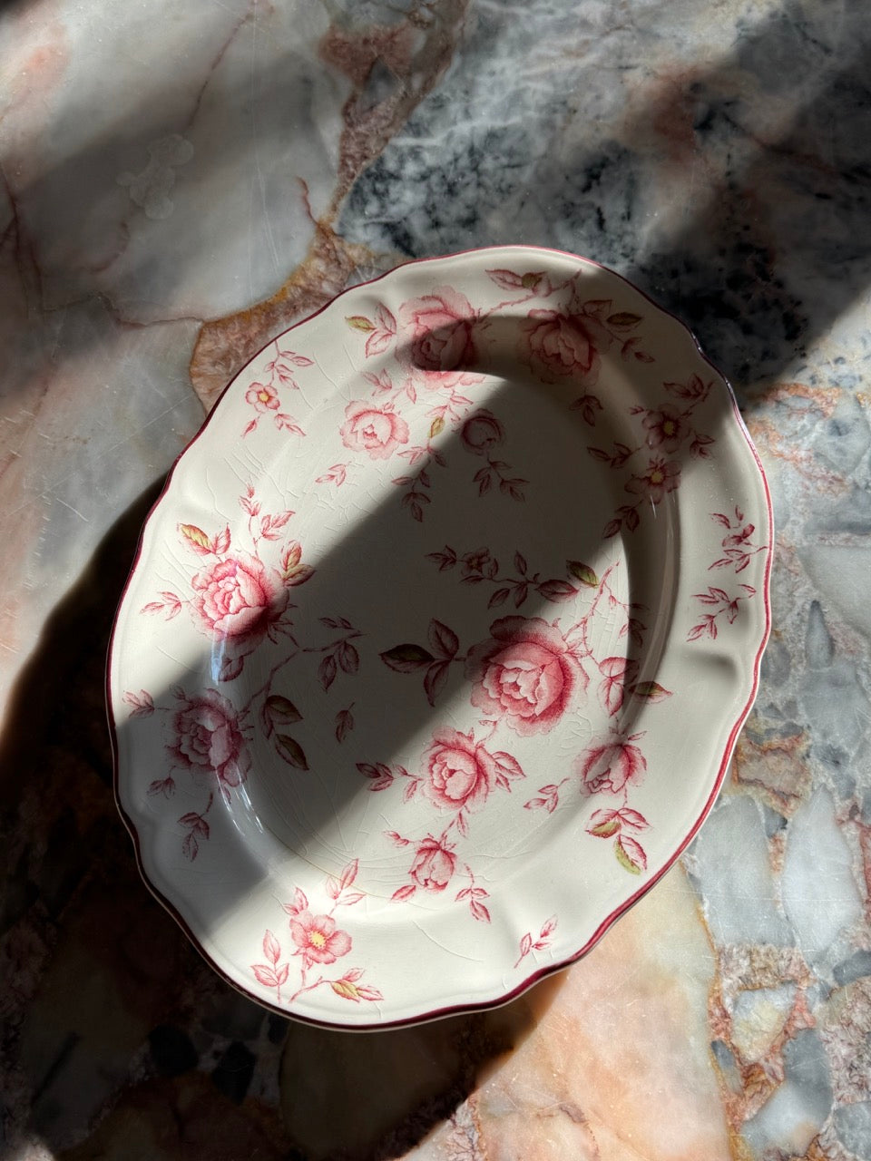Homestead Floral Platter