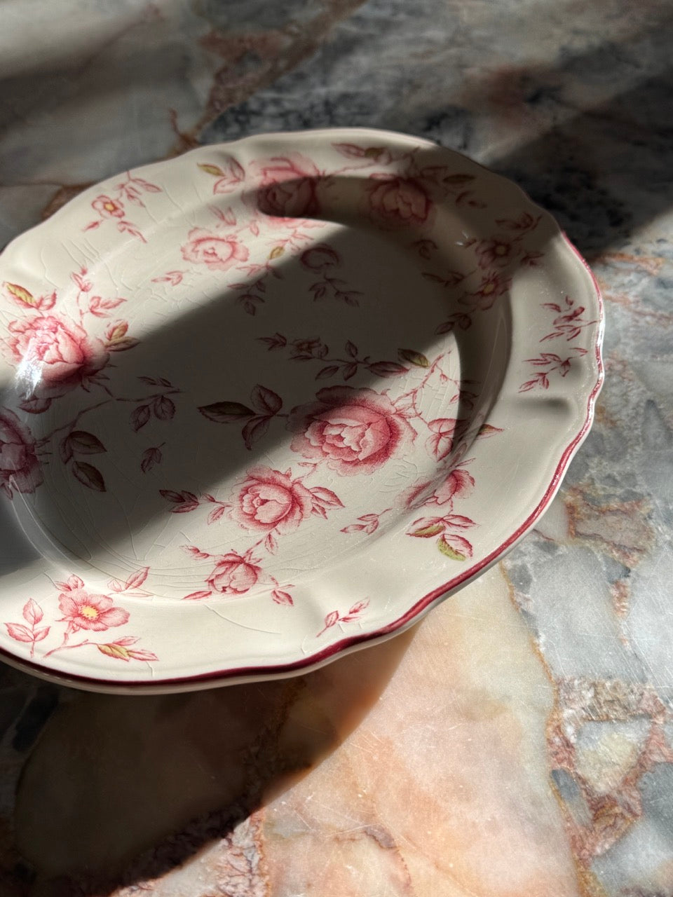 Homestead Floral Platter