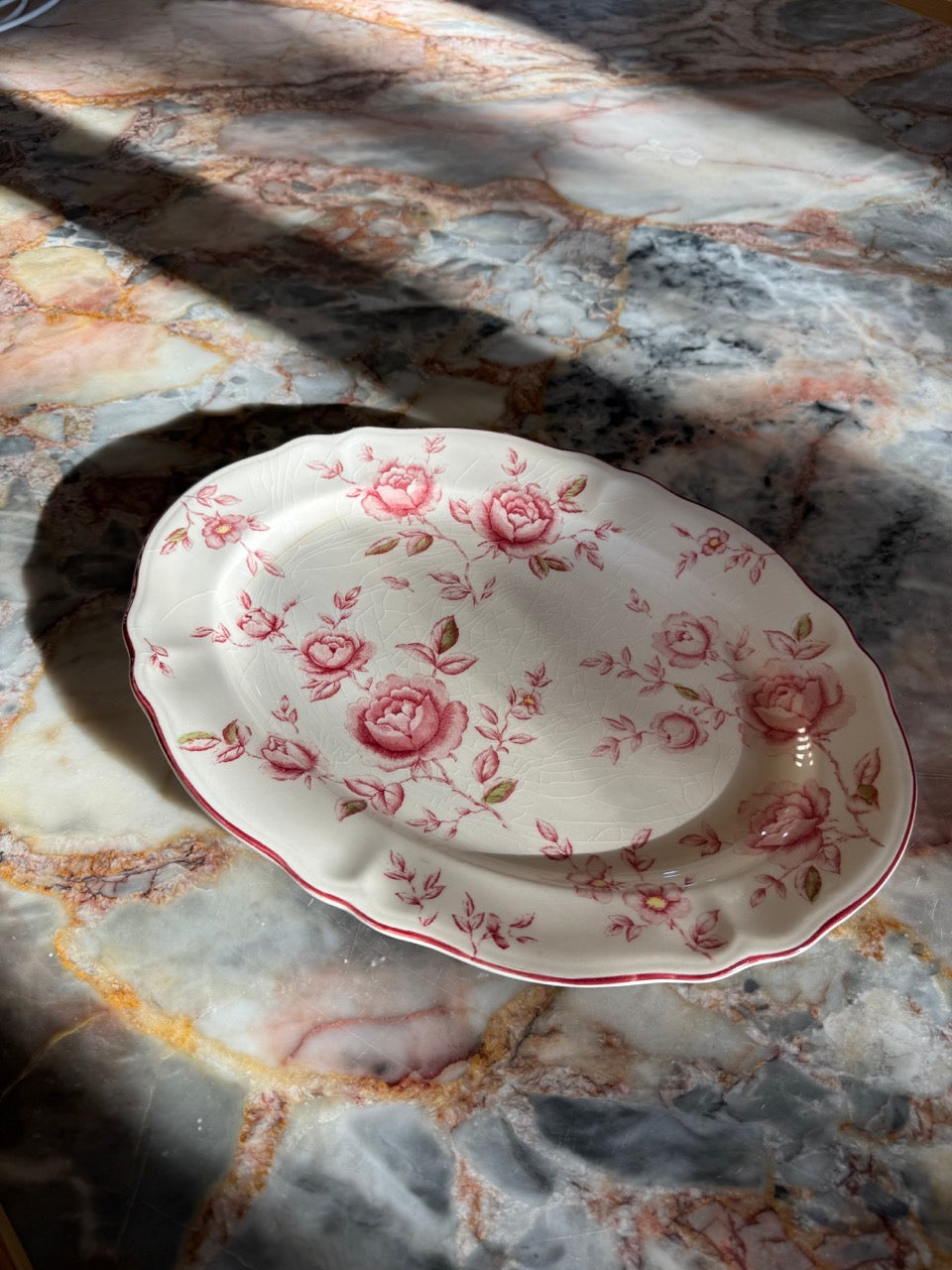 Homestead Floral Platter