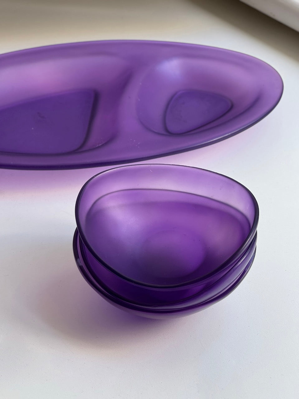 Purple Resin Homewares