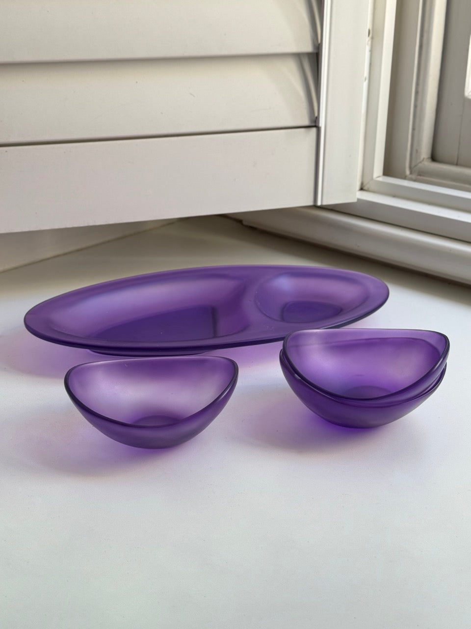 Purple Resin Homewares