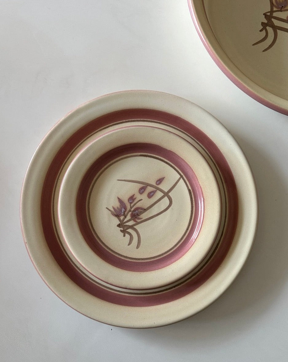 Vintage Pottery Dinner Set