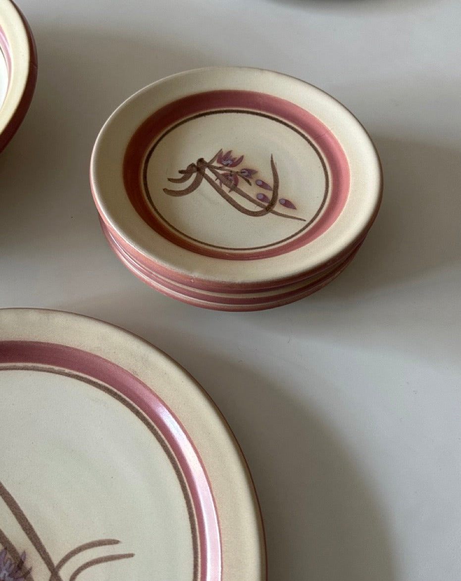 Vintage Pottery Dinner Set