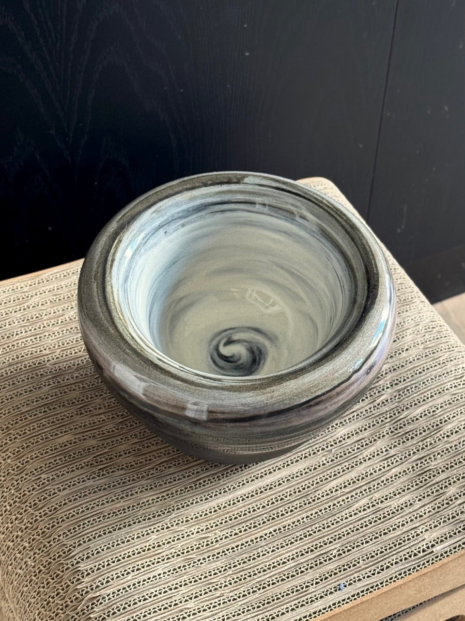 Australian Double Walled Pottery Bowl