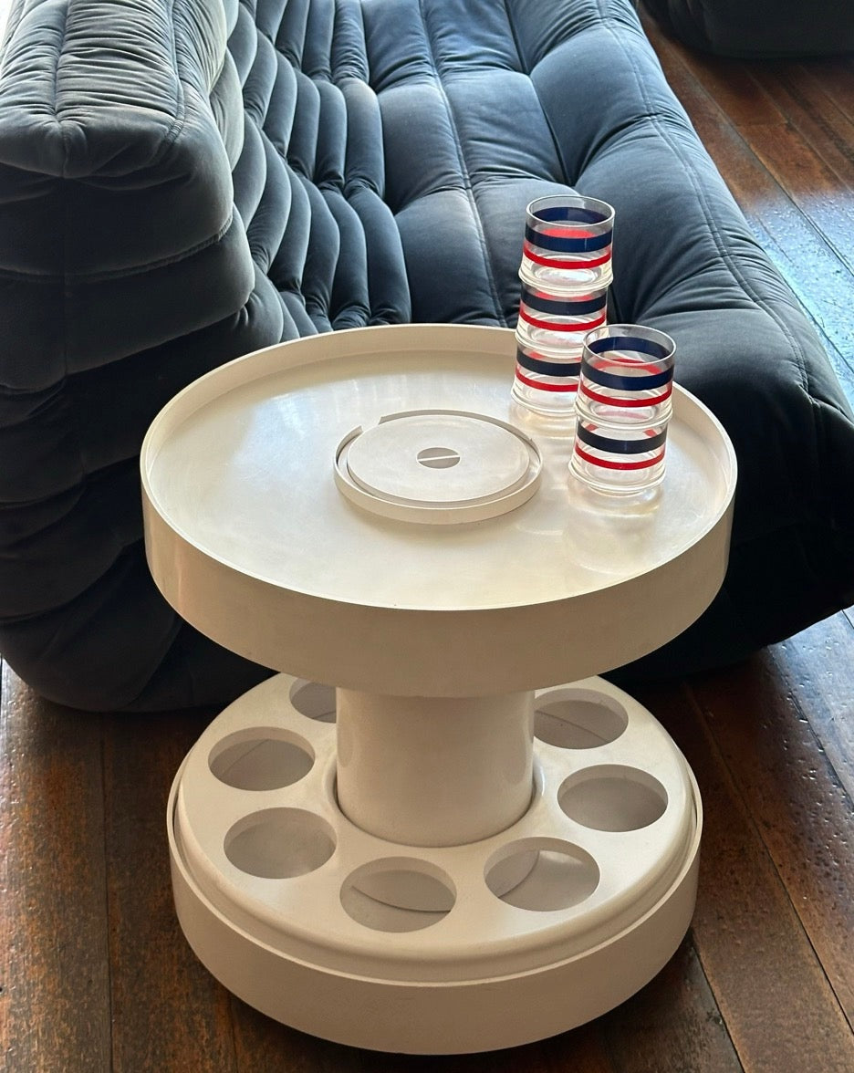 Set of 5 Vintage Guzzini Cups by Luigi Massoni