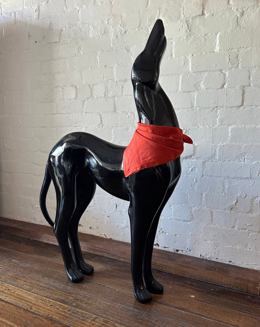 Vintage Fibreglass Greyhound