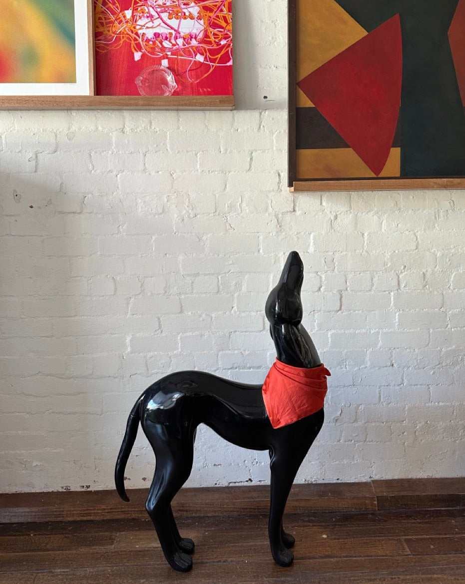 Vintage Fibreglass Greyhound