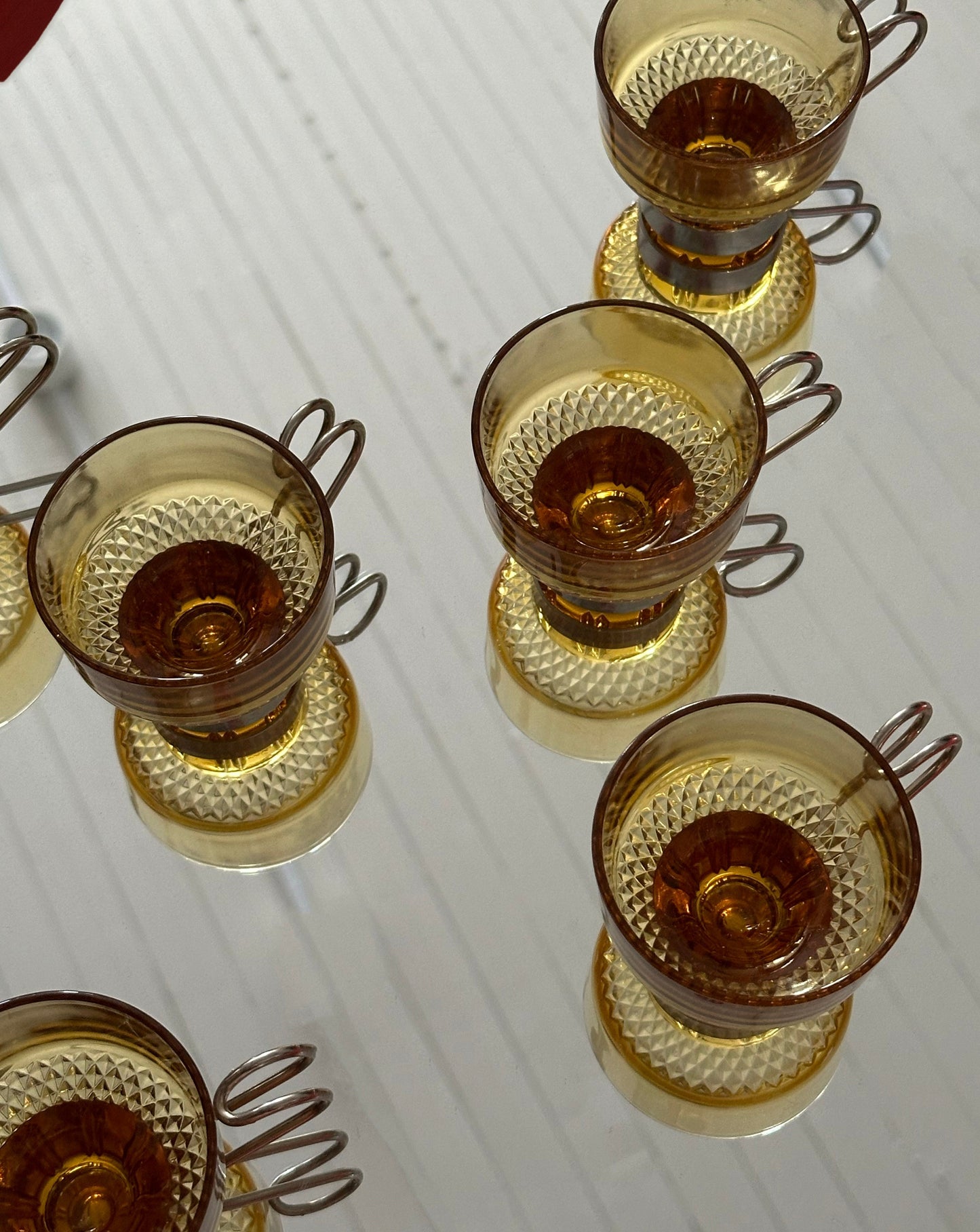 Vintage Italian Coffee Glasses