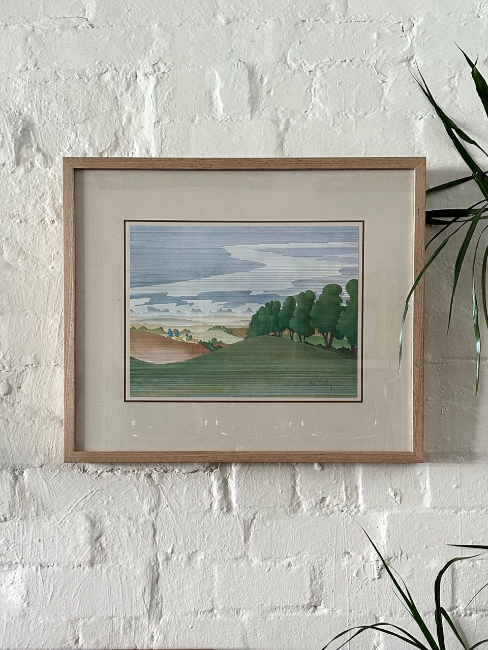 Framed Landscape print by Mike Siblheyd
