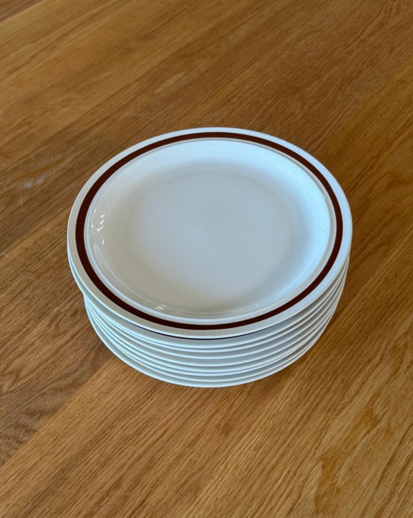 Set of Stoneware Dinner Plates by Four Seasons