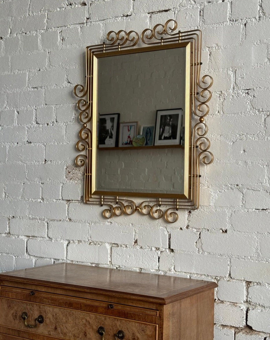 Wrought Iron Mirror