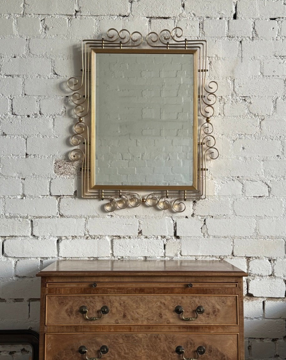 Wrought Iron Mirror
