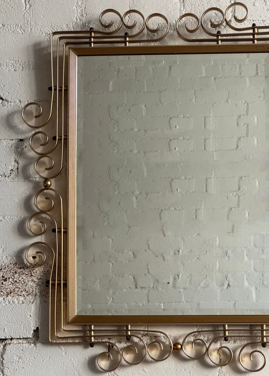 Wrought Iron Mirror