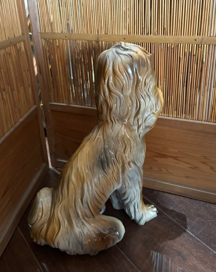 Vintage Ceramic Afghan Hound
