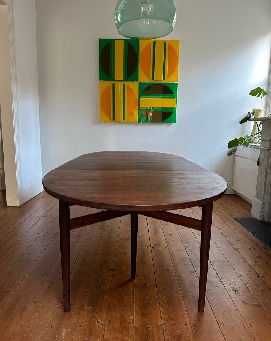 Dining table, Model 227 designed by Arne Vodder, Denmark, 1950s