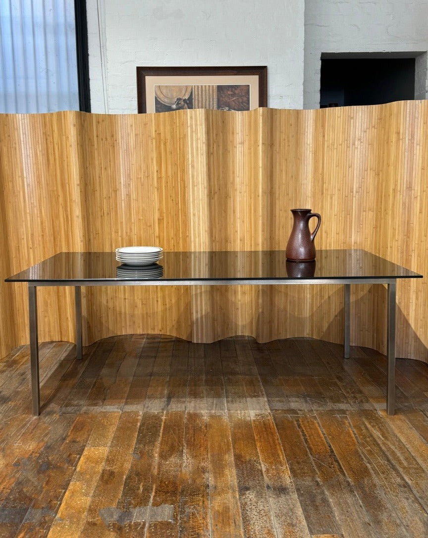 Smoked Glass Dining Table