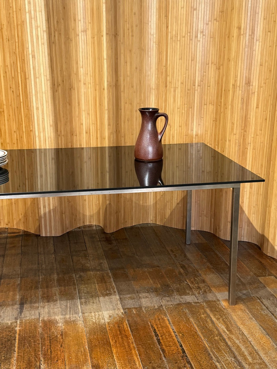 Smoked Glass Dining Table