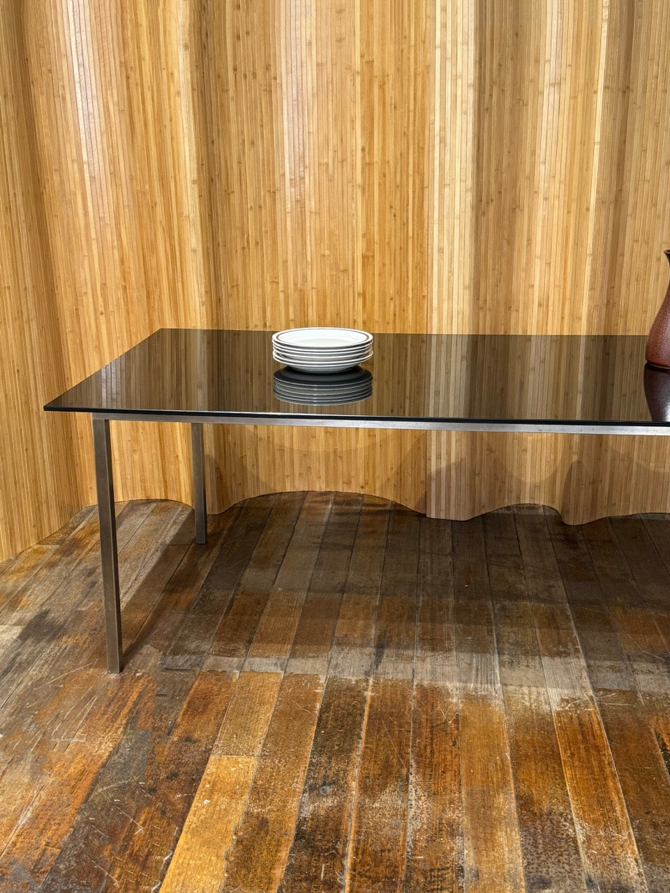 Smoked Glass Dining Table