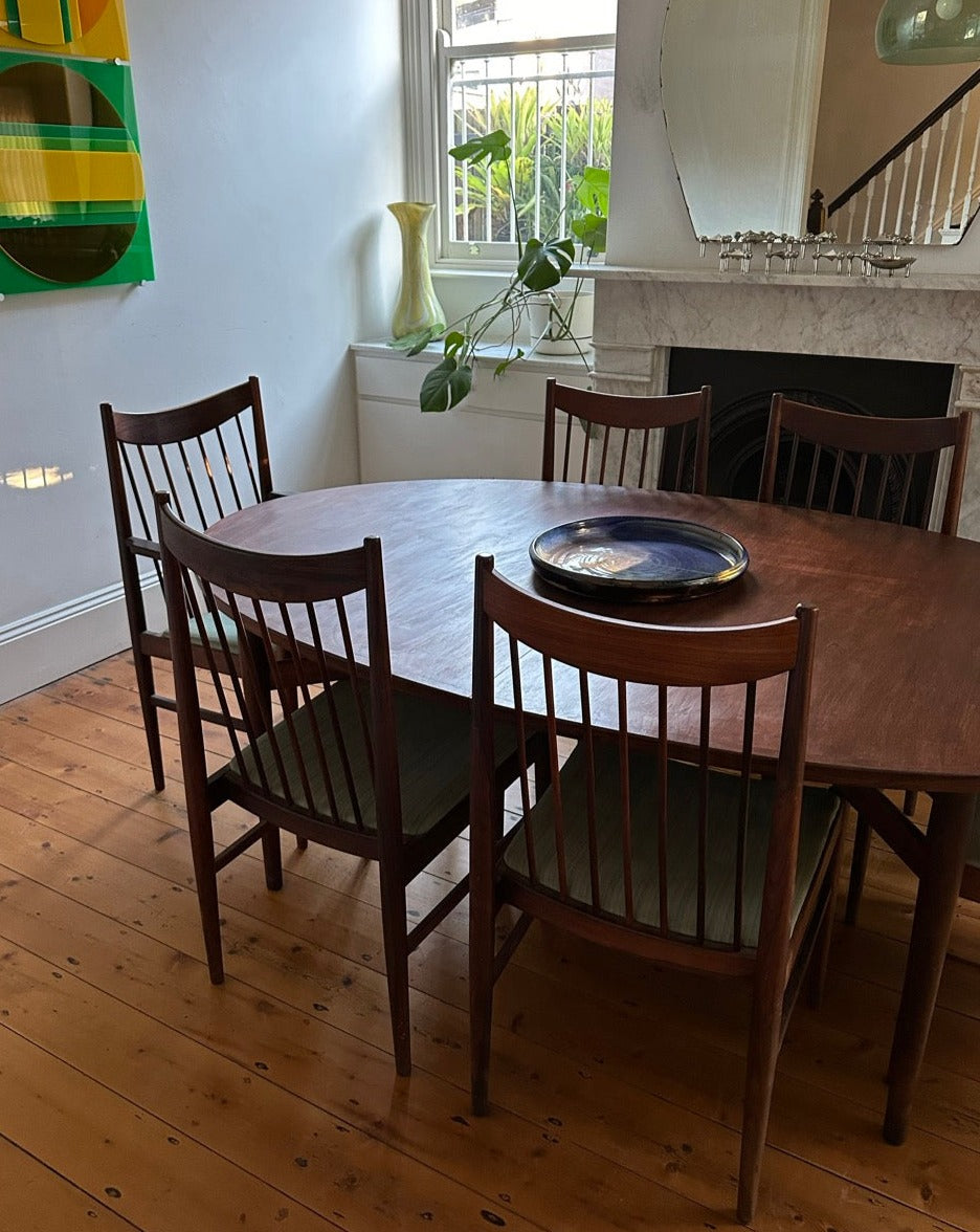 Dining table, Model 227 designed by Arne Vodder, Denmark, 1950s