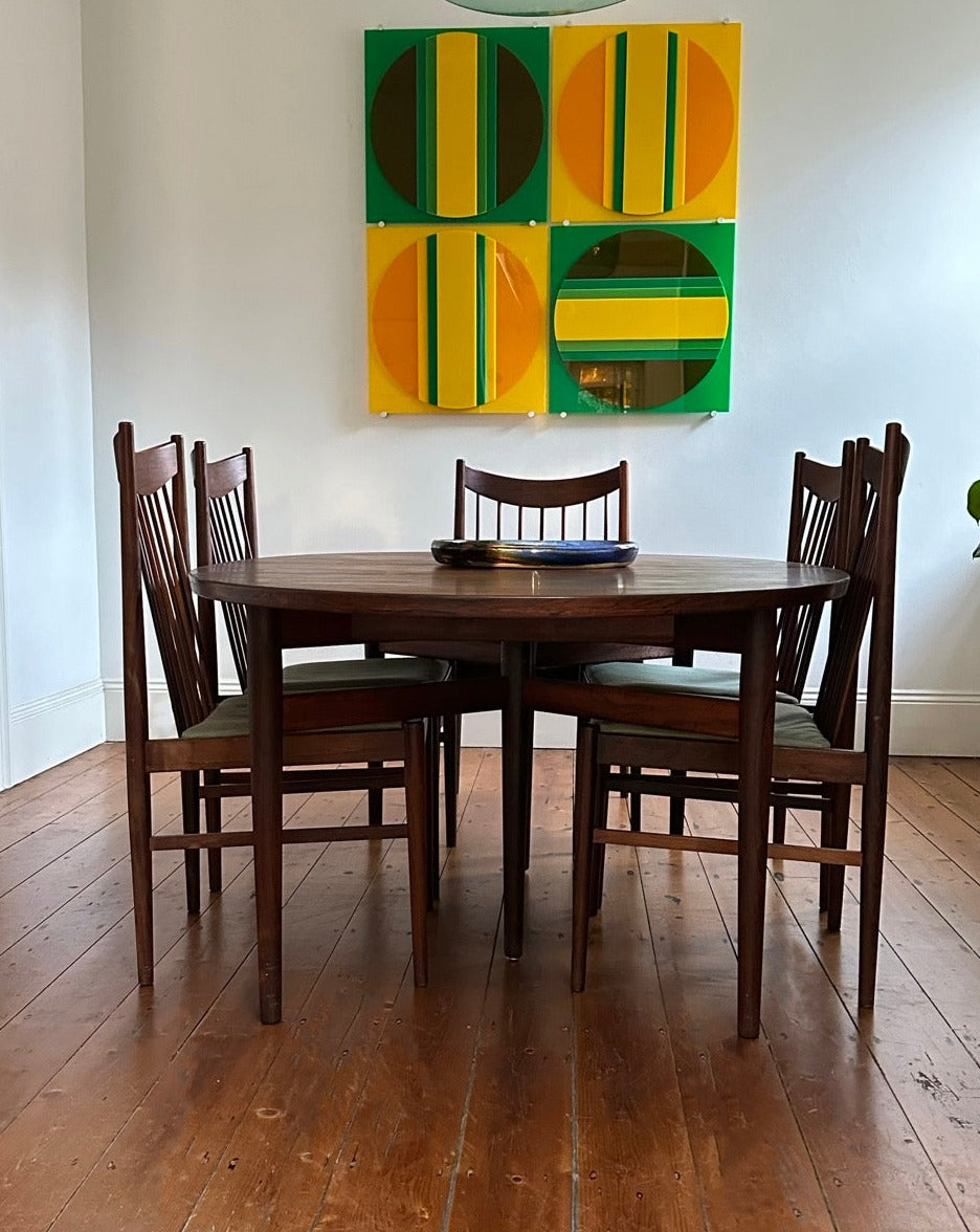 Dining table, Model 227 designed by Arne Vodder, Denmark, 1950s