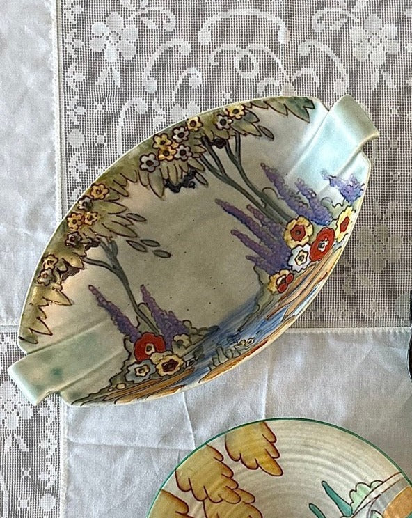 Crown Devon Floral Dish