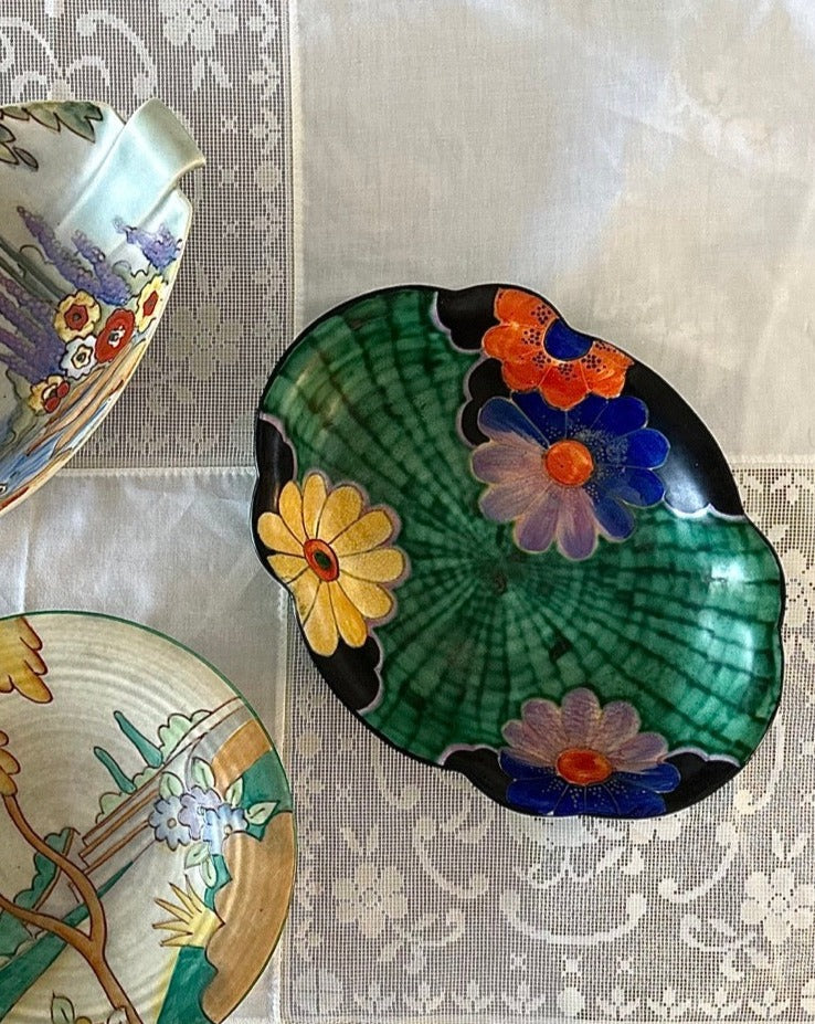 Crown Devon Floral Dish