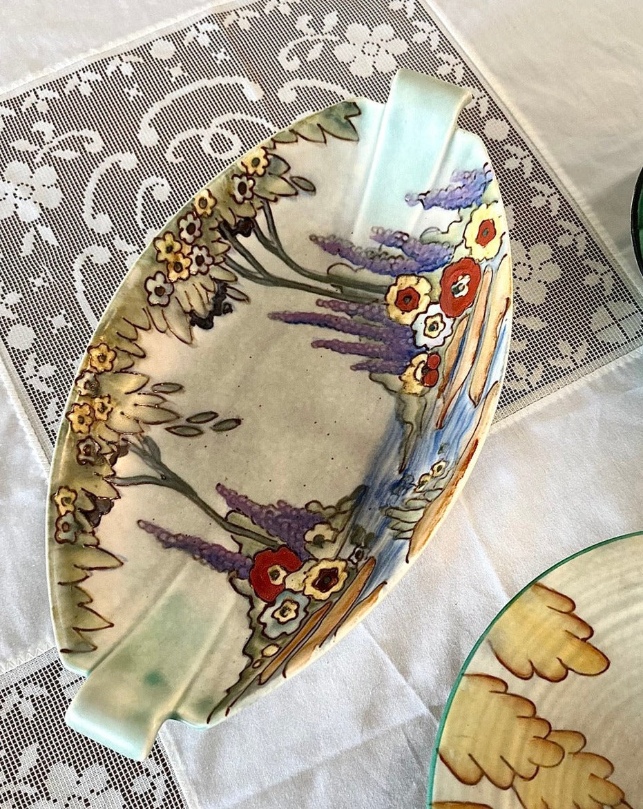 Crown Devon Floral Dish