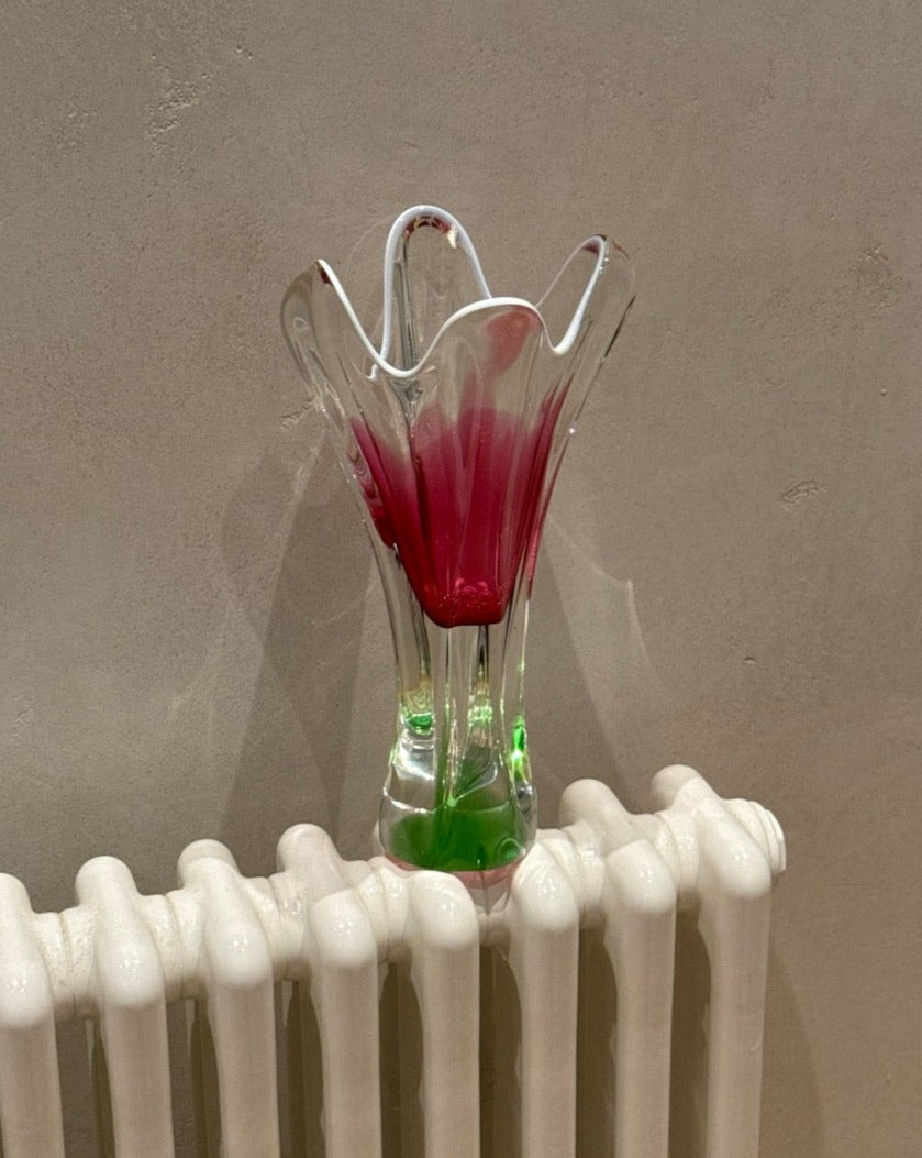 Art Glass Vase for Chribska Glassworks